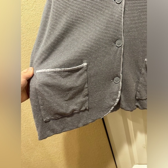 Poetry Hemp /Organic Cotton blend Cardigan Casual Artsy Lagenlook, size 12 - Picture 5 of 9